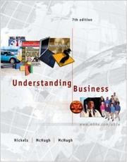 Cover of Understanding business by William G. Nickels