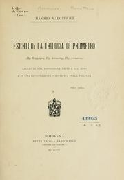 Cover of Prometheus by Aeschylus