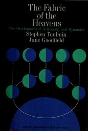 Cover of The fabric of the heavens by Stephen Edelston Toulmin