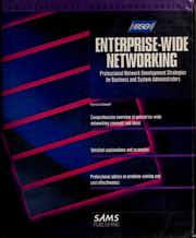Cover of Enterprise-wide networking by Patricia Schnaidt