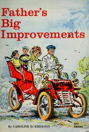 Front cover of Father's big improvements by Caroline Dwight Emerson