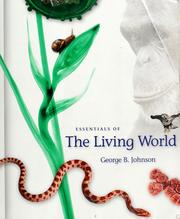 Front cover of Essentials of the living world by Johnson, George B.