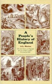 Front cover of A people's history of England by Morton, A. L.