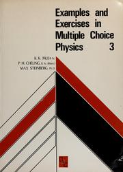 Front cover of Examples & exercises in multiple choice physics (SI) by P. H. Cheung