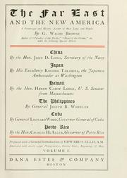 Cover of The Far East and the New America by George Waldo Browne