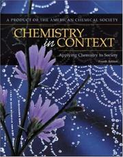 Cover of Chemistry In Context by American Chemical Society