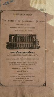 Cover of atasahastrik prajñpramit by Pratpacandra Ghoa