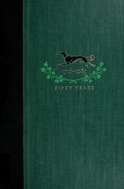 Cover of Fifty Years by Clifton Fadiman