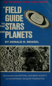 Front cover of A field guide to the stars and planets by Donald Howard Menzel