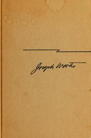 Front cover of Fragments of an analysis with Freud by Joseph Wortis