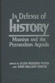 Cover of In defense of history by John Bellamy Foster