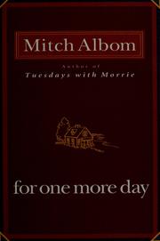 Cover of For One More Day by Mitch Albom