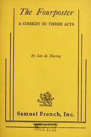 Cover of The fourposter by Jan De Hartog
