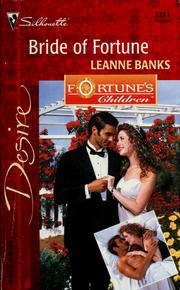 Front cover of Bride of Fortune by Leanne Banks
