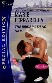 Front cover of The bride with no name by Marie Ferrarella