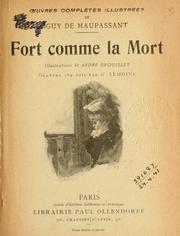 Cover of Fort comme la mort by Guy de Maupassant
