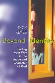 Cover of Beyond identity by Dick Keyes