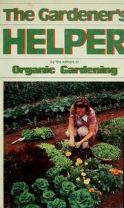 Cover of The Gardener's helper by Unknown