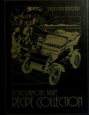 Front cover of Ford diamond jubilee recipe collection by Nancy Kennedy