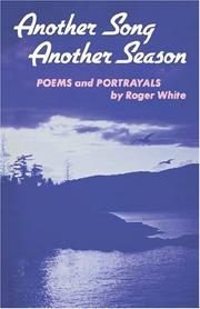 Cover of Another song, another season by Roger White