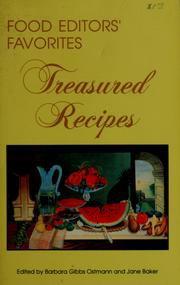 Front cover of Food editors' favorites by Jane L. Baker