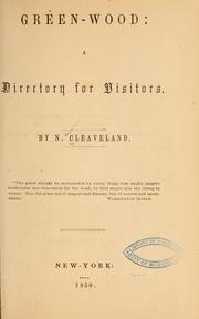 Front cover of Green-wood by Nehemiah Cleaveland