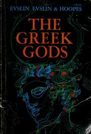 Front cover of The Greek gods by Bernard Evslin