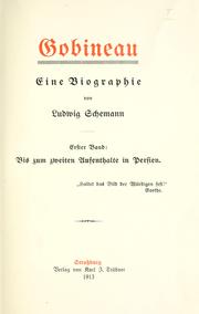 Cover of Gobineau by Ludwig Schemann