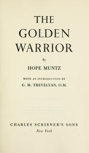 Cover of The golden warrior by Hope Muntz