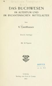 Front cover of Griechische Palaeographie by Viktor Emil Gardthausen