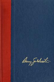 Front cover of Goldwater by Barry M. Goldwater