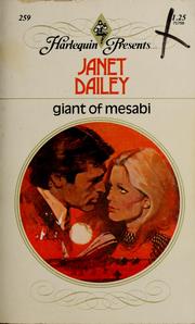 Front cover of Giant of Mesabi by Janet Dailey