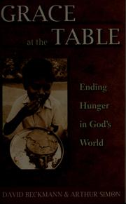 Cover of Grace at the Table by David M. Beckmann