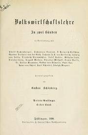 Front cover of Handbuch der Politischen Oekonomie by Gustav Friedrich von Schönberg