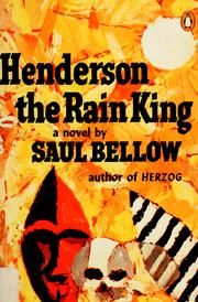 Cover of Henderson, the rain king by Saul Bellow