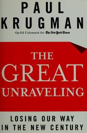 Cover of The Great Unraveling by Paul R. Krugman