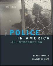 Front cover of The Police In America by Walker, Samuel