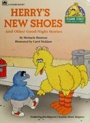 Front cover of Herry's new shoes and other good-night stories by Michaela Muntean