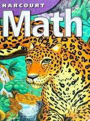 Cover of Harcourt math by Evan M. Maletsky