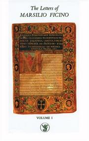 Cover of Epistolae by Marsilio Ficino
