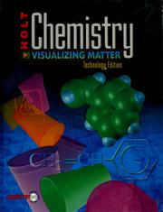 Cover of Holt chemistry by R. Thomas Myers