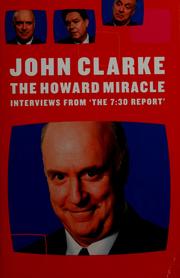 Cover of The Howard miracle by John Clarke