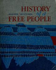 Cover of History of a free people by Henry W. Bragdon