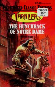 Front cover of The Hunchback of Notre Dame [Great Illustrated Classics] by Malvina G. Vogel