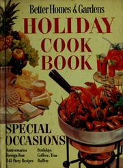 Cover of Holiday Cook Book by Unknown