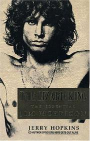 Front cover of The Lizard King by Jerry Hopkins