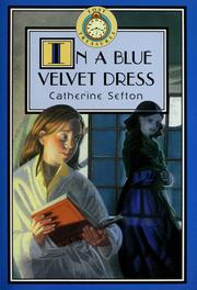 Front cover of In a blue velvet dress by Martin Waddell