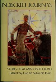 Front cover of Indiscreet Journeys by Lisa Saint Aubin de Teran
