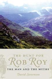 Cover of The Hunt For Rob Roy by David Stevenson