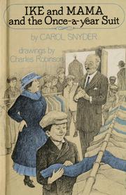Front cover of Ike and Mama and the once-a-year suit by Carol Snyder